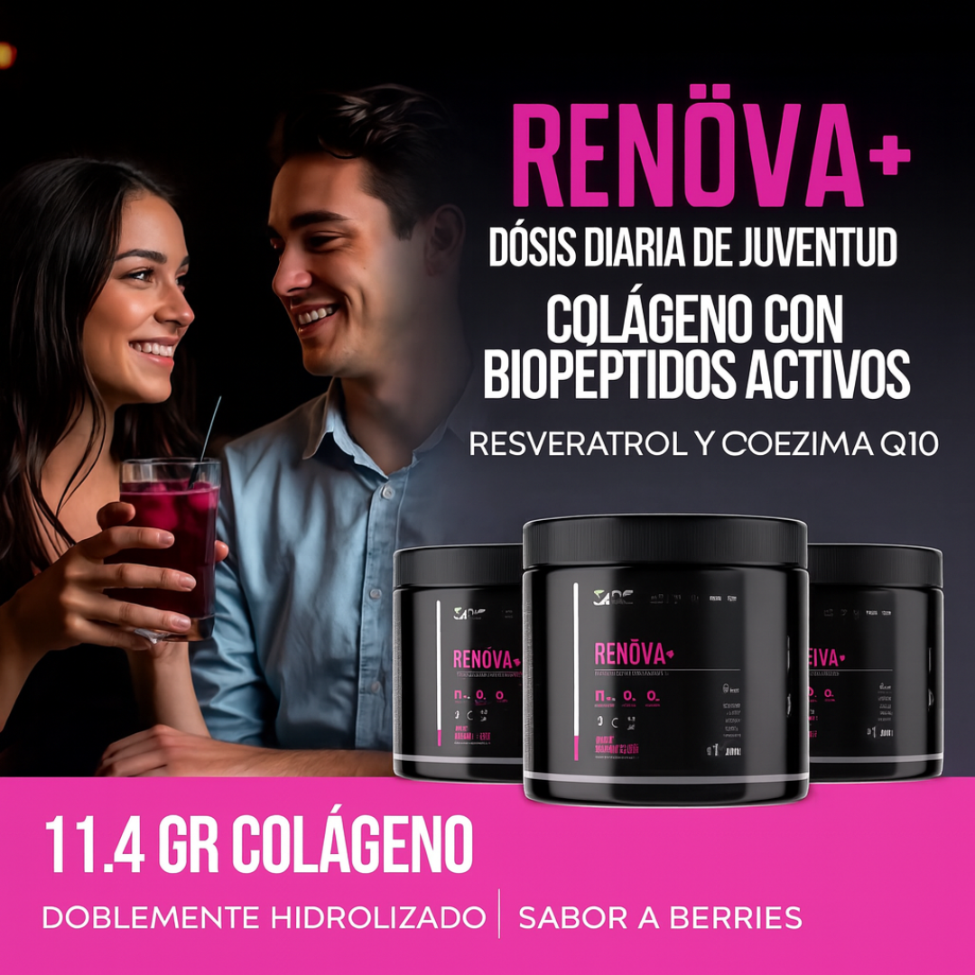 RENÖVA+ Dosis diaria de Juventud.