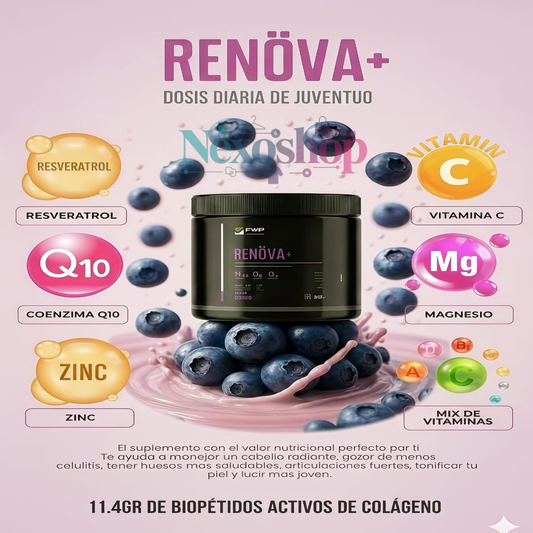 RENÖVA+ Dosis diaria de Juventud.